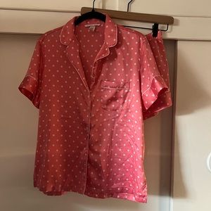 Victoria’s Secret satin pj short set